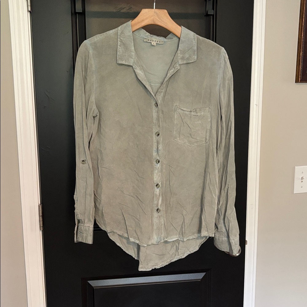 Relaxed soft button down
